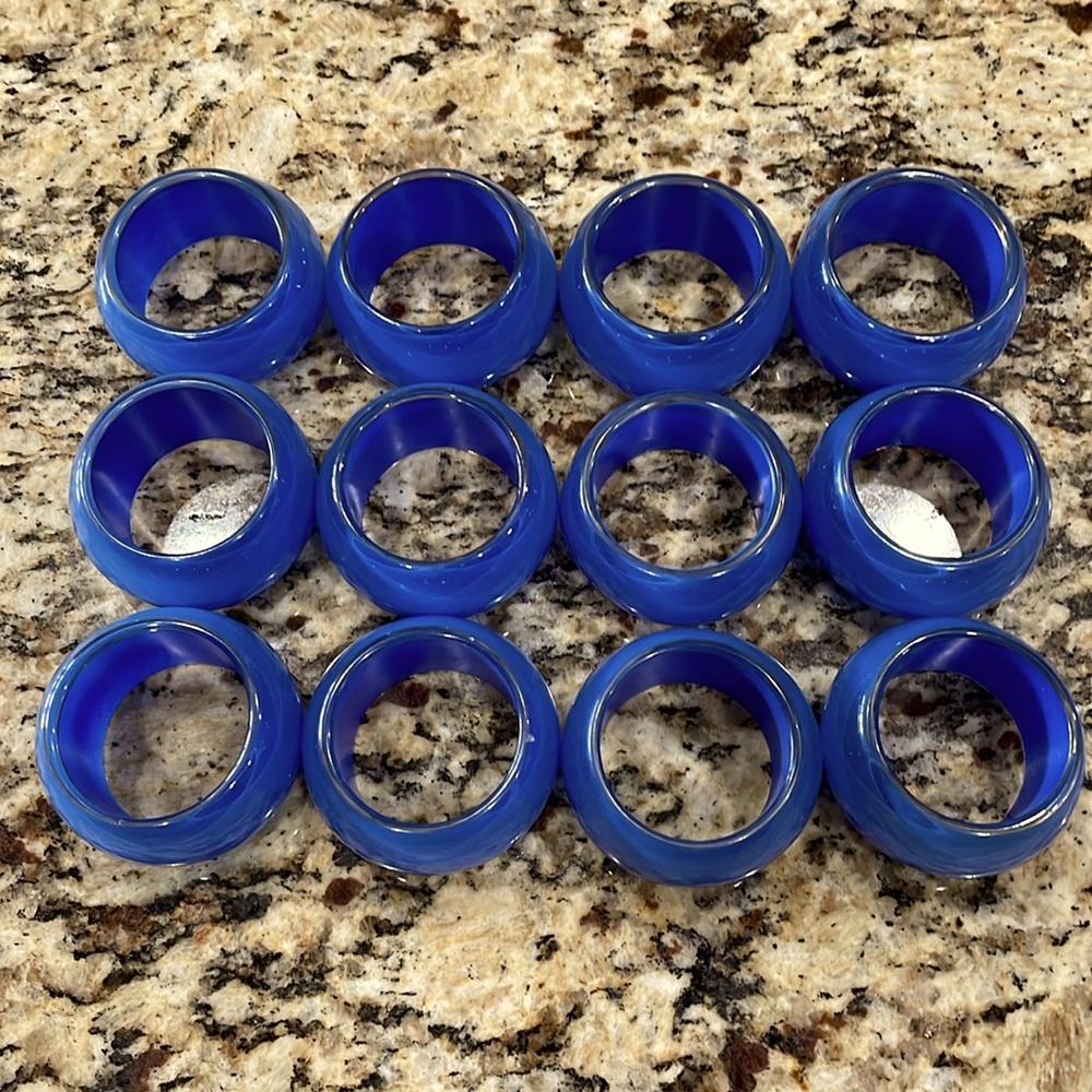 Napkin Rings Set of 12 Spring/Summer Decor